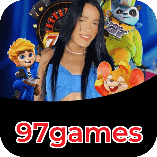 Catálogo de jogos 97games com fornecedores Pragmatic Play, Evolution, NetEnt
